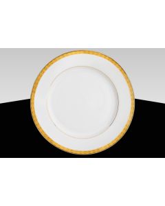 Gold Rim Dinner Plate