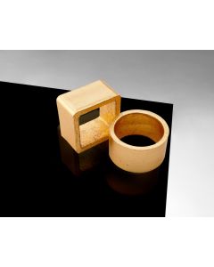 Round Gold Napkin Ring