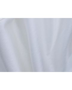 White Shantung 84" x 84" Table Linen