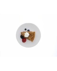 Linen Stoneware Dessert Plate
