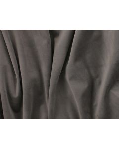 Smoke Velvet 132" Round Table Linen