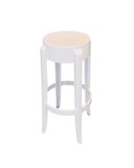 White Poly Barstool