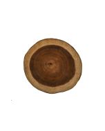 Wood Slice Charger Plate