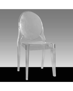 Clear Mirage Chair