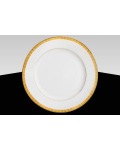 Gold Rim Lunch Plate