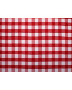 Red Gingham 84" x 84" Square Table Linen