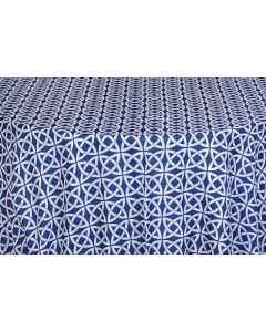 Navy Link 81" x 81" Square Table Linen