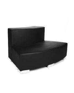 Black Bow Sofa Section