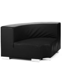 Black Inside Round Sofa Section