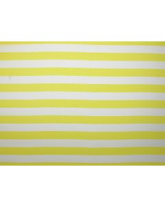 Yellow Stripe 72" x 72" Square Table Linen