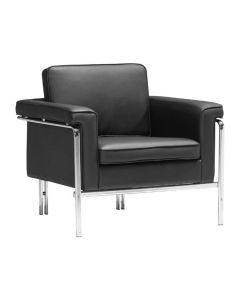 Black Club Chair