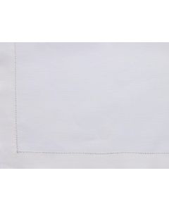 Ivory Hemstitch Dinner Napkin