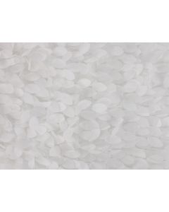 White Gatsby 84" x 84" Square Table Linen