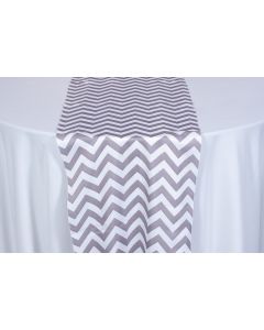 Grey Chevron 18" x 108" Runner