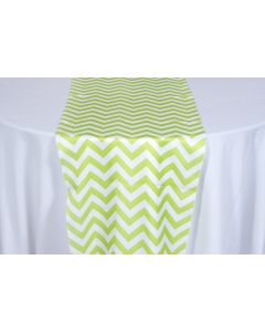 Lime Chevron 18" x 108" Runner