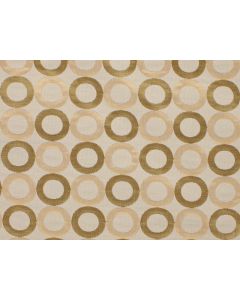 Ivory & Gold Rabanne 84" x 84" Square Table Linen 