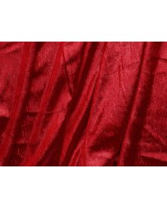 Red Liquid Velvet 132" Round Table Linen