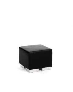 Black Cube Ottoman