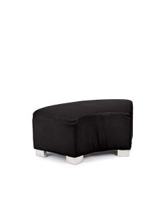 Black Curve Ottoman
