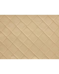 Beige Pintuck 126" Round Table Linen