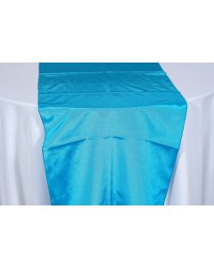 Turquoise Bengaline Moire 24" x 108" Runner