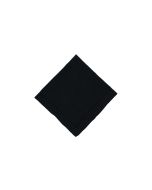 Black Hemstitch Dinner Napkin