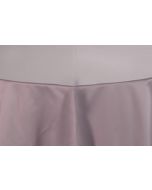 Light Pink Satin 120" Round Table Linen