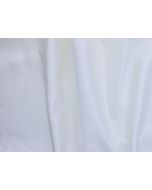 White Satin 120" Round Table Linen