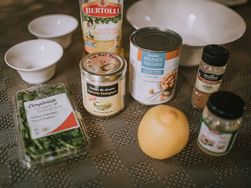 Hummus Ingredients